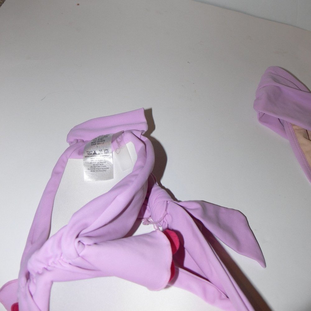 Beach Rays Purple Swim Suit Ruffle - Picture 5 of 7